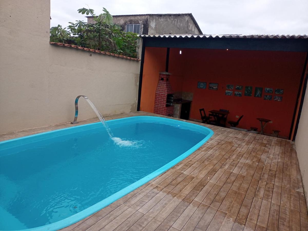 Casa Com Piscina Em Mongagua Villa Kültér fotó